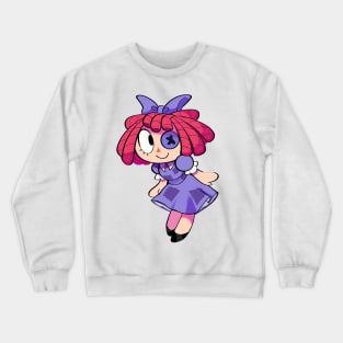 Ragatha curtsy character from the amazing digital circus Crewneck Sweatshirt